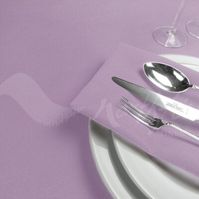 Dimension Pale Lilac Table Skirting