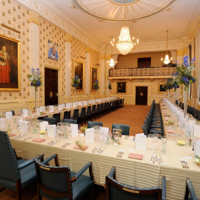 Sadlers Hall - Gold  Roman stripe 3